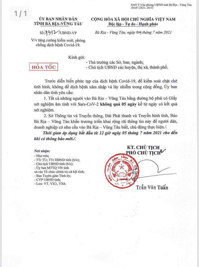 Công văn hỏa tốc của UBND tỉnh Bà Rịa-Vũng Tàu. Công văn hỏa tốc của UBND tỉnh Bà Rịa-Vũng Tàu.