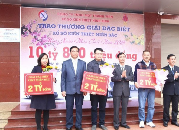 Trao giải thưởng đặc biệt của XSMB.