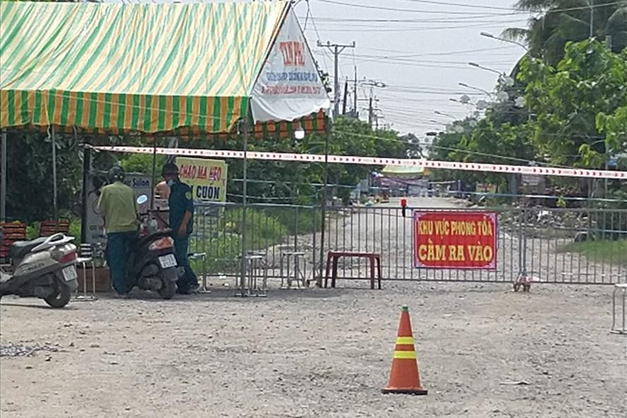 Long An tiếp tục giãn cách xã hội lần 2. Ảnh: K.Q. Long An tiếp tục giãn cách xã hội lần 2. Ảnh: K.Q.