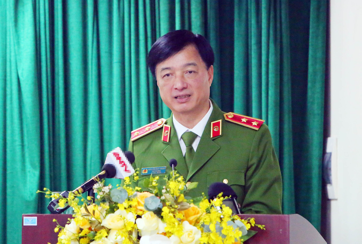 Thứ trưởng Bộ Công an, Trung tướng Nguyễn Duy Ngọc.