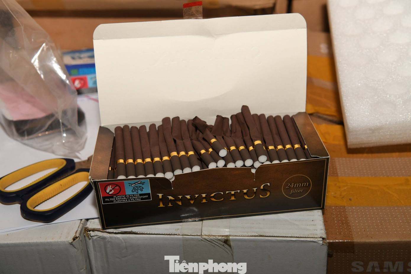 Ma túy được tẩm ướp vào trong các điếu thuốc lá.