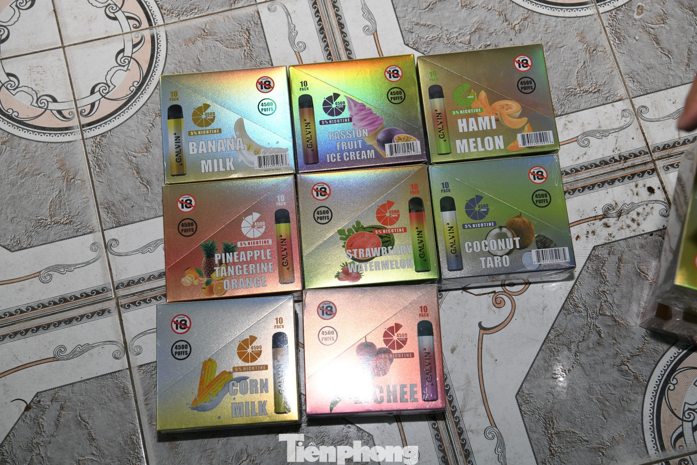 Ma túy được tẩm ướp vào trong các điếu thuốc lá.