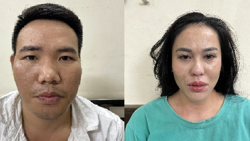 Hai đối tượng Hiền, Nhung. Hai đối tượng Hiền, Nhung.