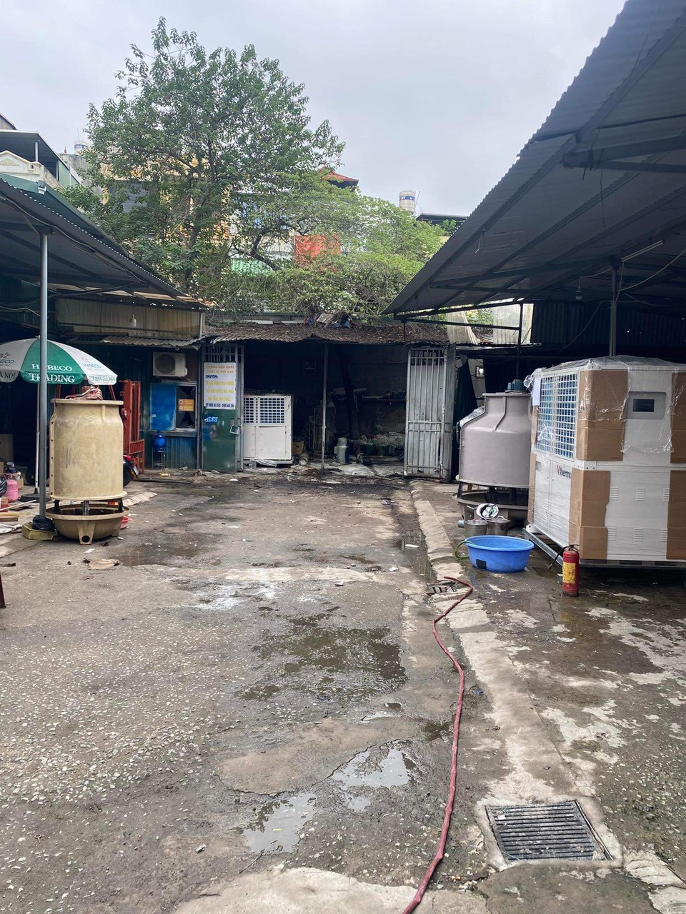 Khu vực xảy ra vụ việc.