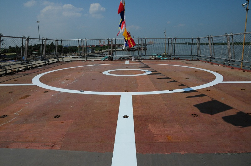 Sân đỗ trực thăng