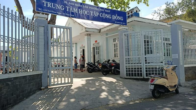 Hiện trường nơi xảy ra vụ việc. Ảnh PĐ.