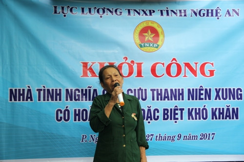 Tỉnh đoàn Nghệ An xây dựng nhà tình nghĩa cho cựu TNXP ảnh 1