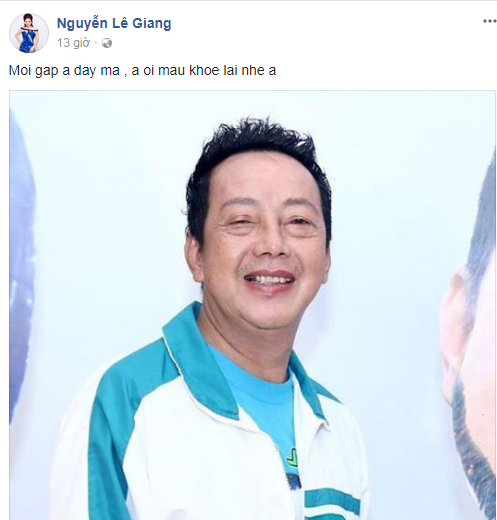 Giới nghệ sĩ đồng loạt cầu nguyện cho danh hài Khánh Nam ảnh 3