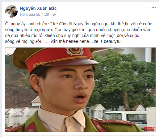 Giữa ồn ào của vợ với NSND Anh Tú, Xuân Bắc chia sẻ đầy ẩn ý ảnh 1