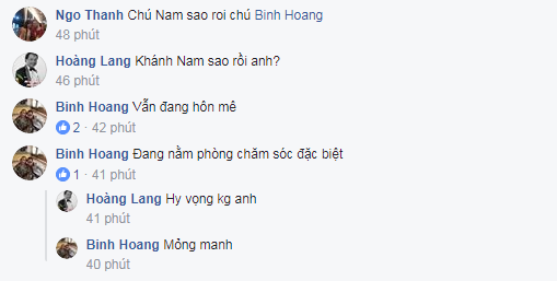 Danh hài Khánh Nam đã qua tình trạng nguy kịch ảnh 2