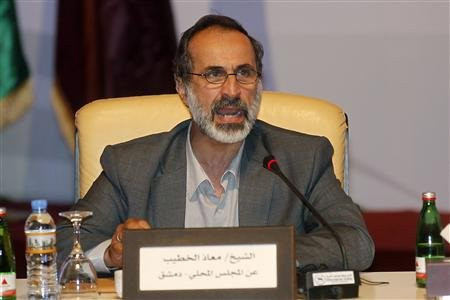 Ông Moaz al-Khatib được bầu làm lãnh đạo liên minh chống lại chính quyền Tổng thống Bashar al - Assad