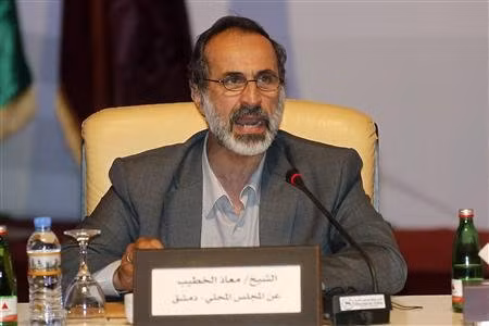 Ông Moaz al-Khatib được bầu làm lãnh đạo liên minh chống lại chính quyền Tổng thống Bashar al - Assad. Ông Moaz al-Khatib được bầu làm lãnh đạo liên minh chống lại chính quyền Tổng thống Bashar al - Assad