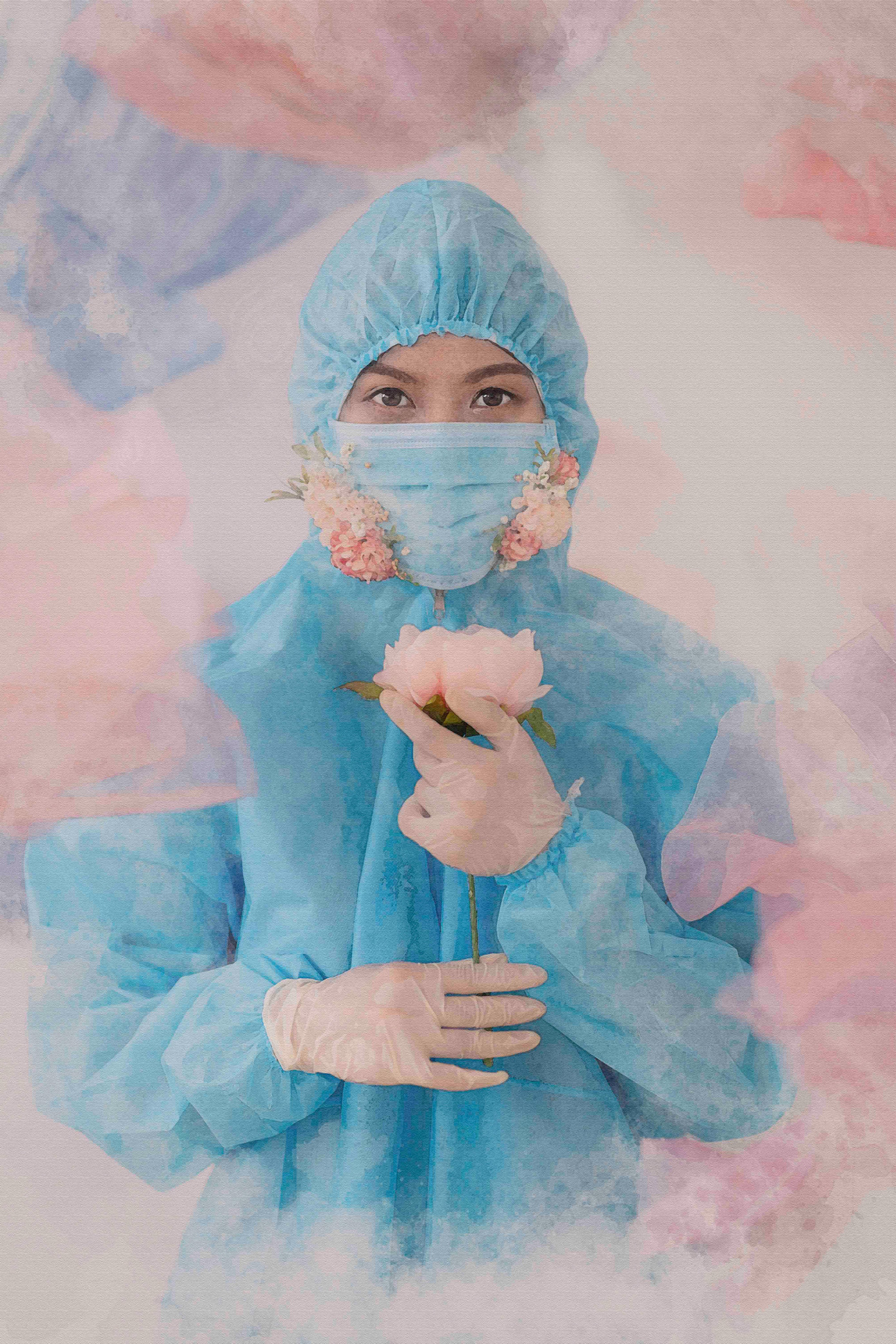 “Thực hiện 5k, giữ khoảng cách, ủng hộ hoạt động chống dịch COVID – 19 và đồng hành cùng chiến sĩ tuyến đầu” là thông điệp ekip thực hiện muốn nhắn nhủ tới người xem.