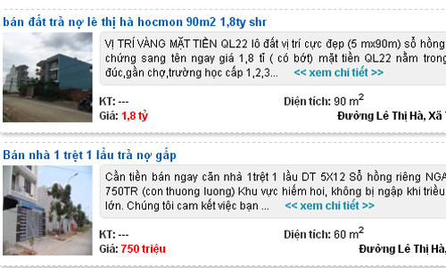 Đất nền Sài Gòn quay đầu giảm giá ảnh 1