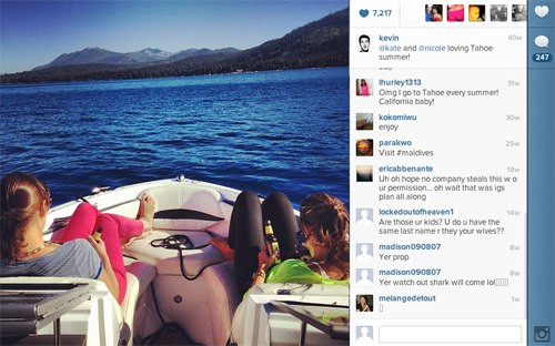 Systrom trở về Mỹ dự đám cưới một người bạn và du ngoạntrên thuyền ở hồ Lake Tahoe