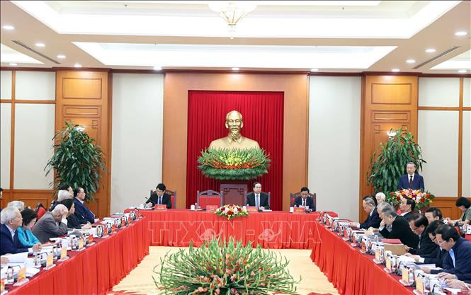 Tổng Bí thư Tô Lâm phát biểu. Ảnh: Thống Nhất/TTXVN