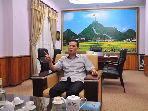 Bí thư Tỉnh ủy Hà Giang Triệu Tài Vinh. Bí thư Tỉnh ủy Hà Giang Triệu Tài Vinh