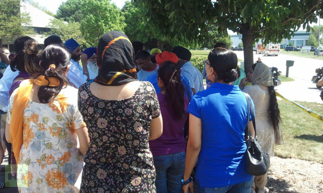 Vụ xả súng xảy ra khi hàng chục tín đồ đạo Sikh đang tập trung làm lế trong đền thờ