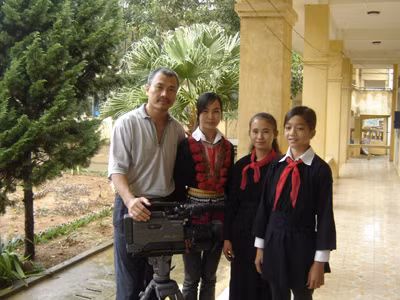 Đạo diễn Đường Minh Giang tại Cao Bằng