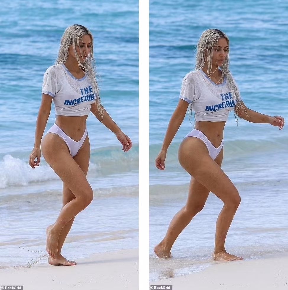 Mới đây, Kim Kardashian được nhìn thấy đi nghỉ trên quần đảo Turks and Caicos (Vương quốc Anh).
