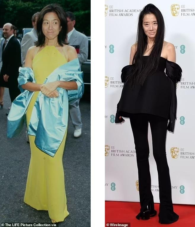 Từ lâu, Vera Wang đã nổi tiếng với ngoại hình thách thức thời gian. So sánh giữa hai bức ảnh chụp năm 1989 và năm 2020, gần như không có sự khác biệt. Vera sau này còn được đánh giá sành điệu và thời thượng hơn.