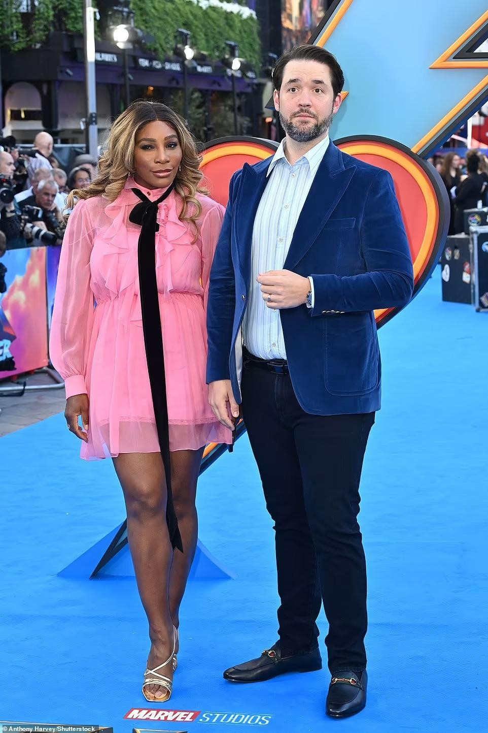 &quot;Nữ hoàng tennis&quot; Serena Williams và ông xã Alexis Ohanian.