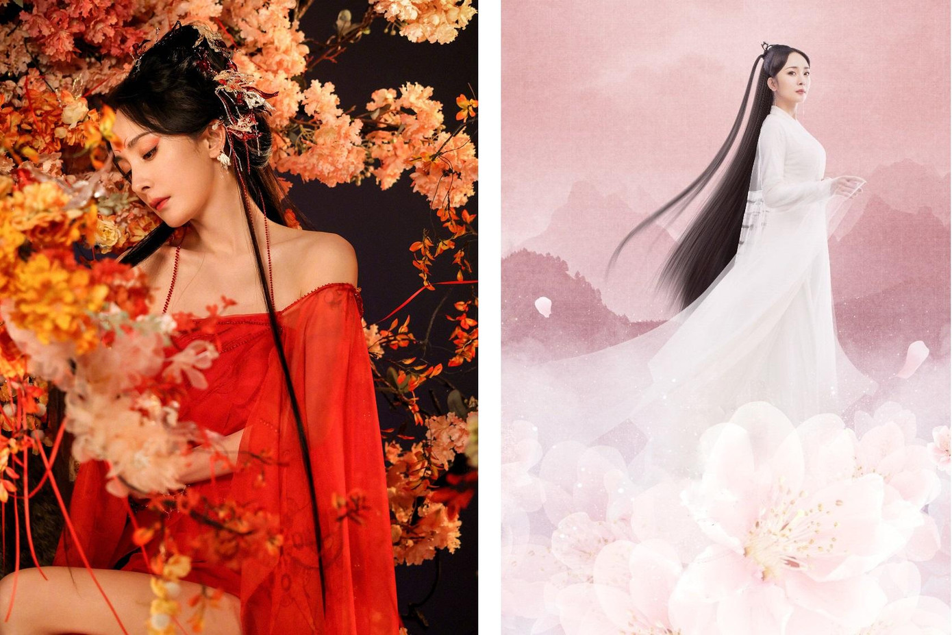 Hình tượng hồ yêu của Dương Mịch trong phim mới khác hẳn với vai diễn Nữ đế Thanh Khâu Bạch Thiển, thuộc tộc cửu vỹ bạch hồ, trong &quot;Tam sinh tam thế: Thập lý đào hoa&quot; năm 2017. Thời điểm đó, Dương Mịch cũng nhận vô số lời khen khi lột tả được vẻ thanh tao, thoát tục, có phần cao ngạo, lạnh lùng của Bạch Thiển thượng thần.