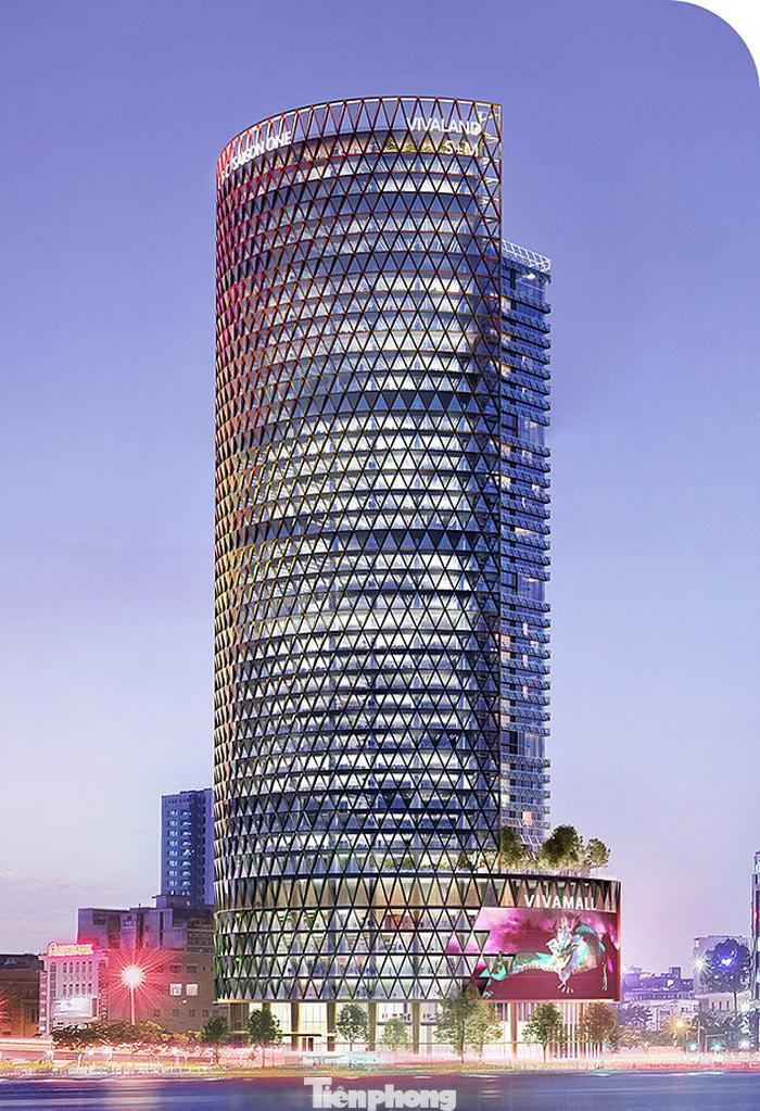 Phối cảnh tòa nhà sau khi hoàn thành.