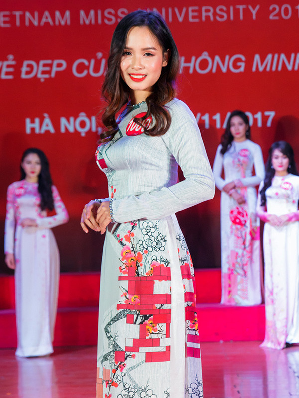 Nhan sắc 45 thí sinh Chung kết Hoa khôi Sinh viên Việt Nam 2017 ảnh 40