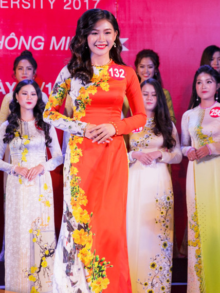Nhan sắc 45 thí sinh Chung kết Hoa khôi Sinh viên Việt Nam 2017 ảnh 21
