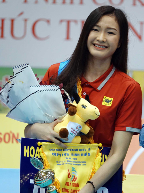 Nhìn gần nhan sắc người đẹp đoạt giải Hoa khôi bóng chuyền ảnh 11