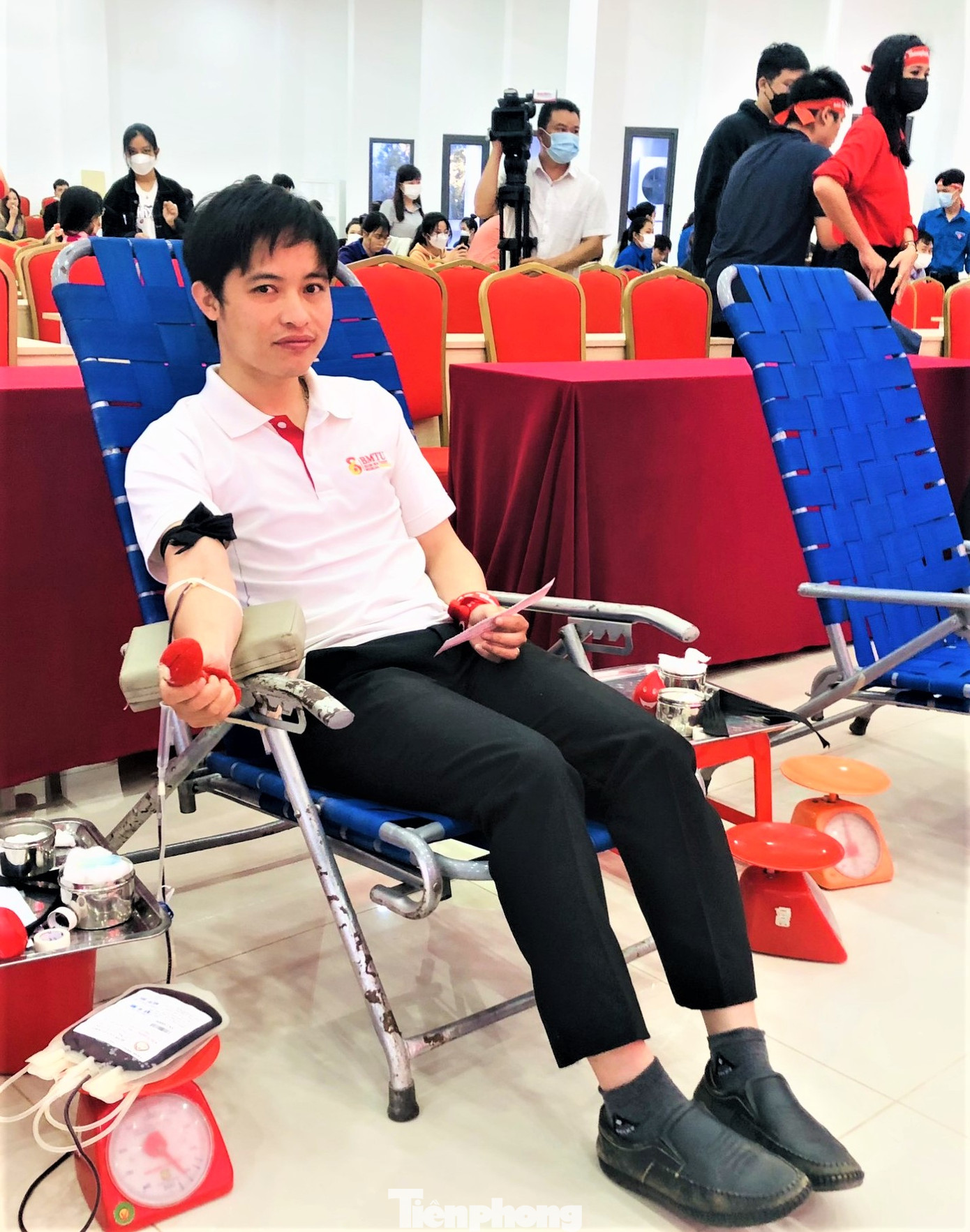 Anh Vũ đã hiến máu 13 lần