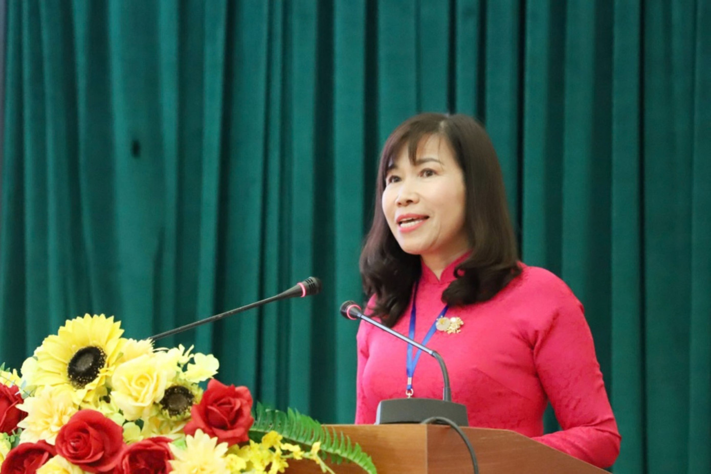 Bà Hà Thị Hạnh, tân Chủ tịch Uỷ ban MTTQ Việt Nam tỉnh Đắk Nông Bà Hà Thị Hạnh, tân Chủ tịch Uỷ ban MTTQ Việt Nam tỉnh Đắk Nông