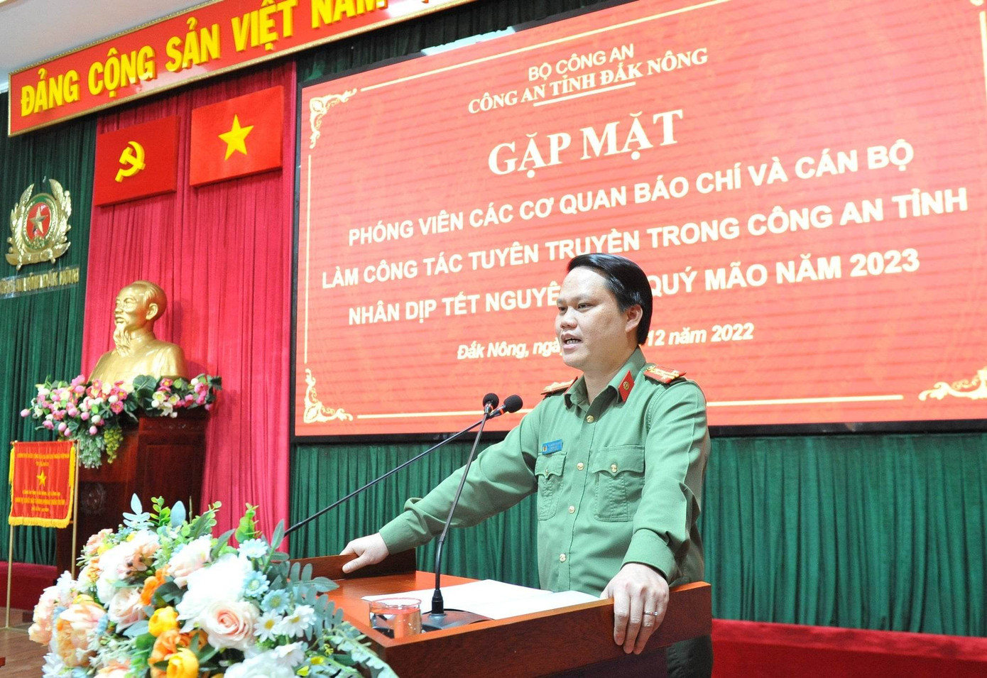 Đại tá Bùi Quang Thanh- Giám đốc Công an tỉnh Đắk Nông