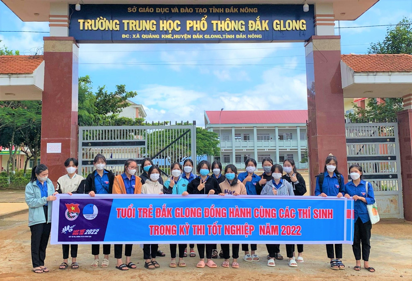 Tình nguyện viên Đắk Nông sẵn sàng tiếp sức mùa thi