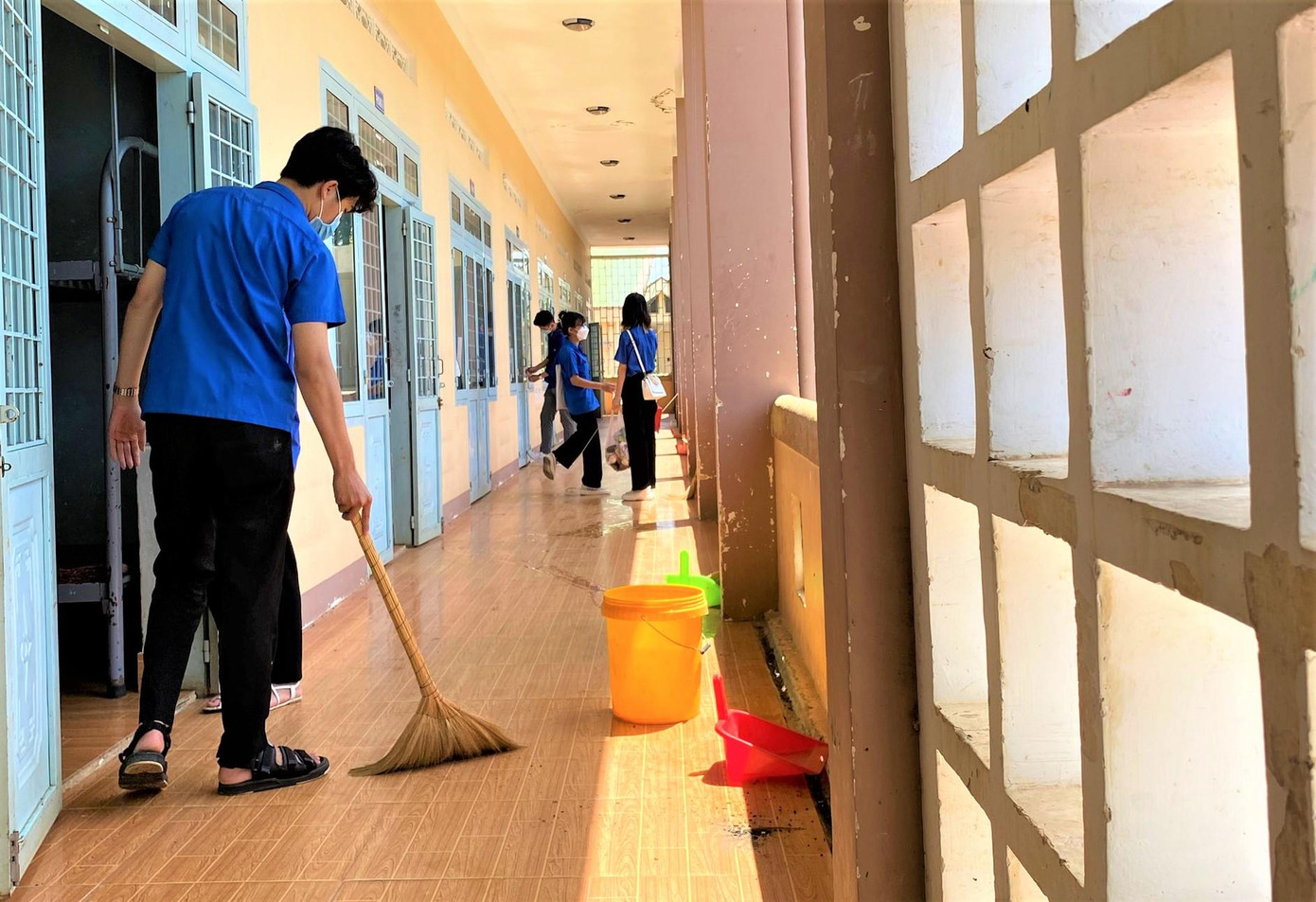 Huyện Lắk huy động hơn 30 tình nguyện viên tham gia tiếp sức mùa thi