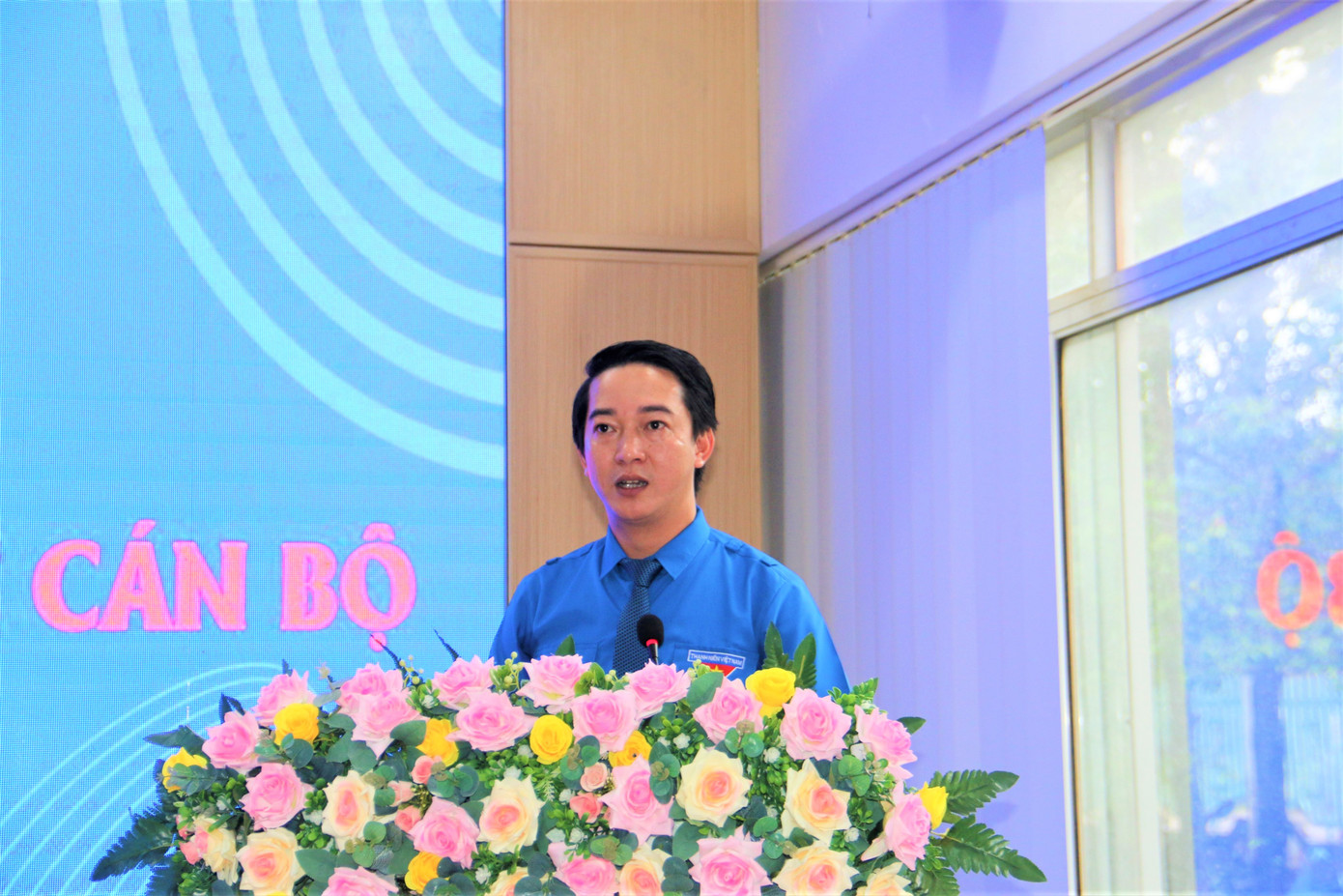 Anh Trương Văn Bình phát biểu tại lễ nhận quyết định Anh Trương Văn Bình phát biểu tại lễ nhận quyết định