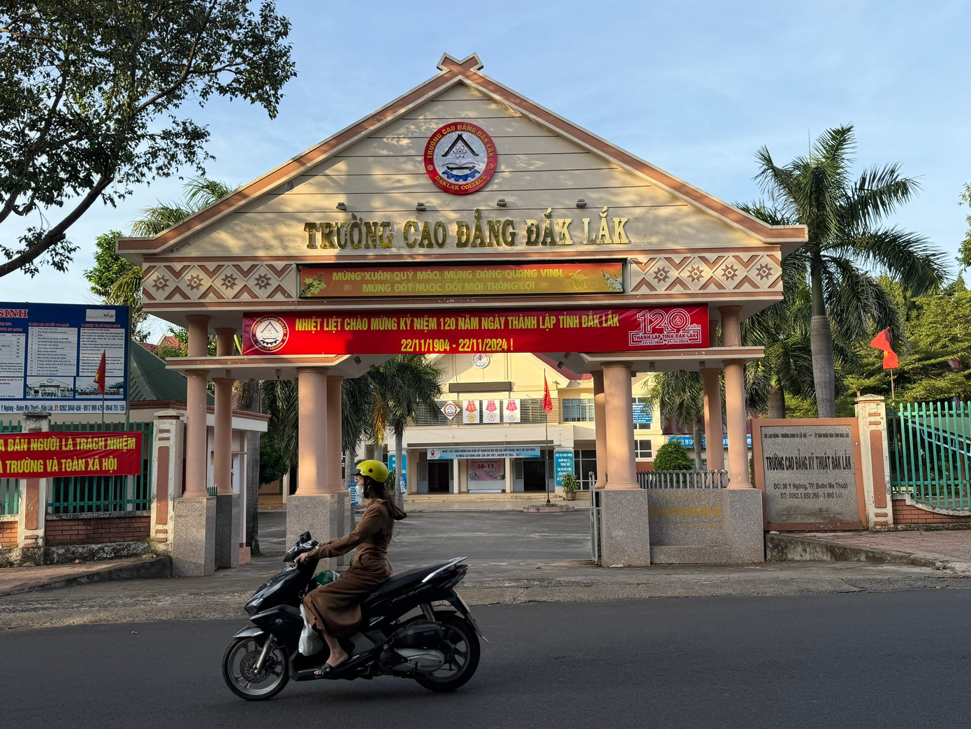 Nơi em L.V.P. theo học, sau đó bị giật điện tử vong Nơi em L.V.P. theo học, sau đó bị giật điện tử vong