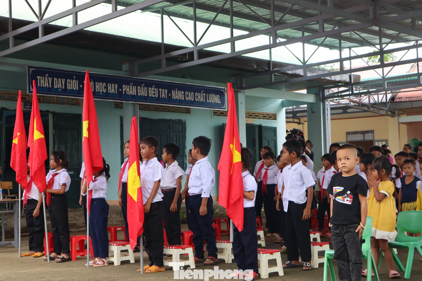 Lễ khai giảng tại phân hiệu buôn Đăng Phốk