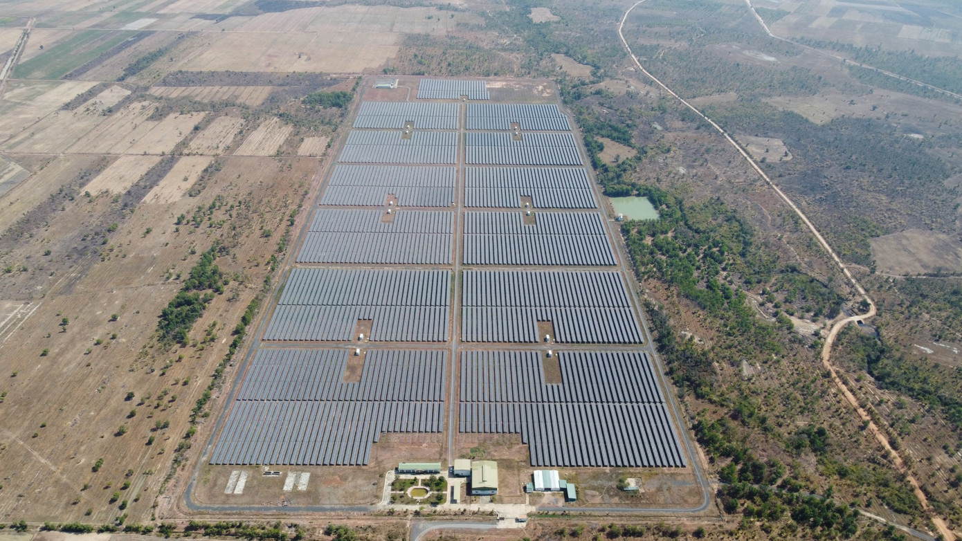 Một dự án điện mặt trời tại Đắk Lắk Một dự án điện mặt trời tại Đắk Lắk