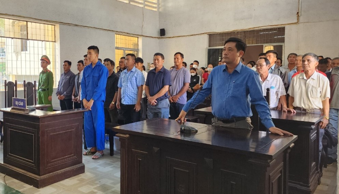 Các bị cáo trong vụ án Các bị cáo trong vụ án