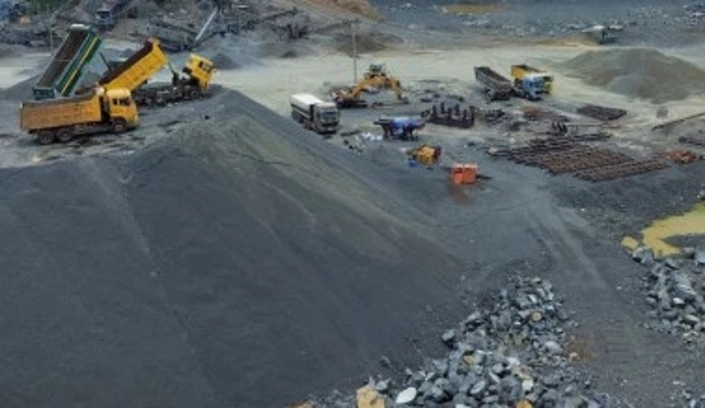 Một mỏ đá trên địa bàn tỉnh Đắk Lắk, vào diện thanh tra năm 2024. Ảnh: N.Hùng