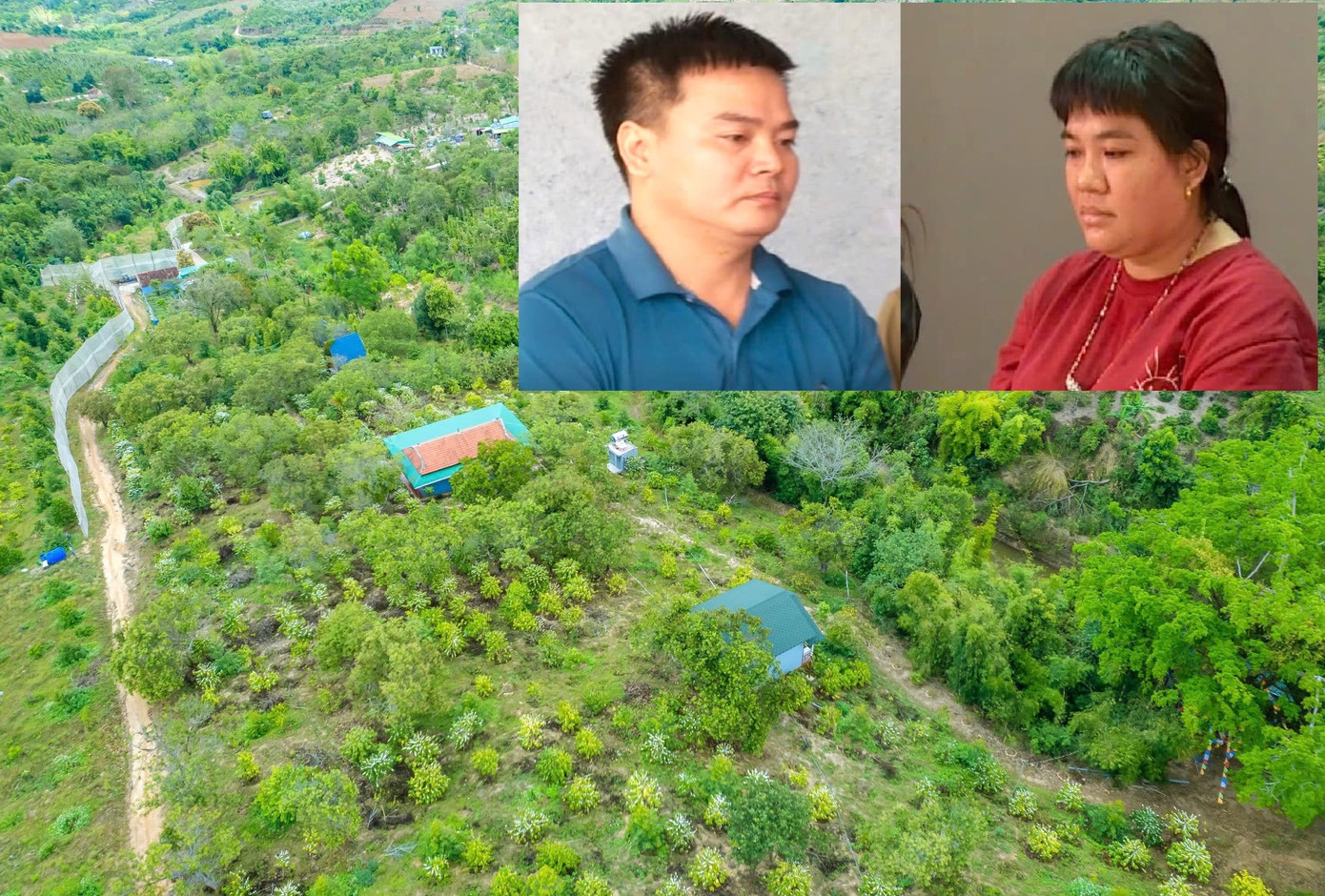 Theo kết quả điều tra của công an, Tuấn, Nhớ đã dựng 6 căn nhà trong khu rẫy trên và dụ những người muốn tu tập để sớm "đắc đạo thành tiên" tới đây.