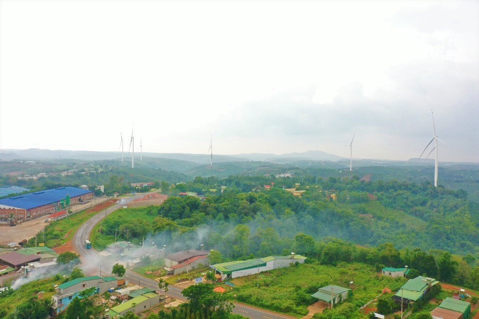 Đắk Nông có 6 dự án điện gió. Ảnh: Khả Hưng. Đắk Nông có 6 dự án điện gió. Ảnh: Khả Hưng.