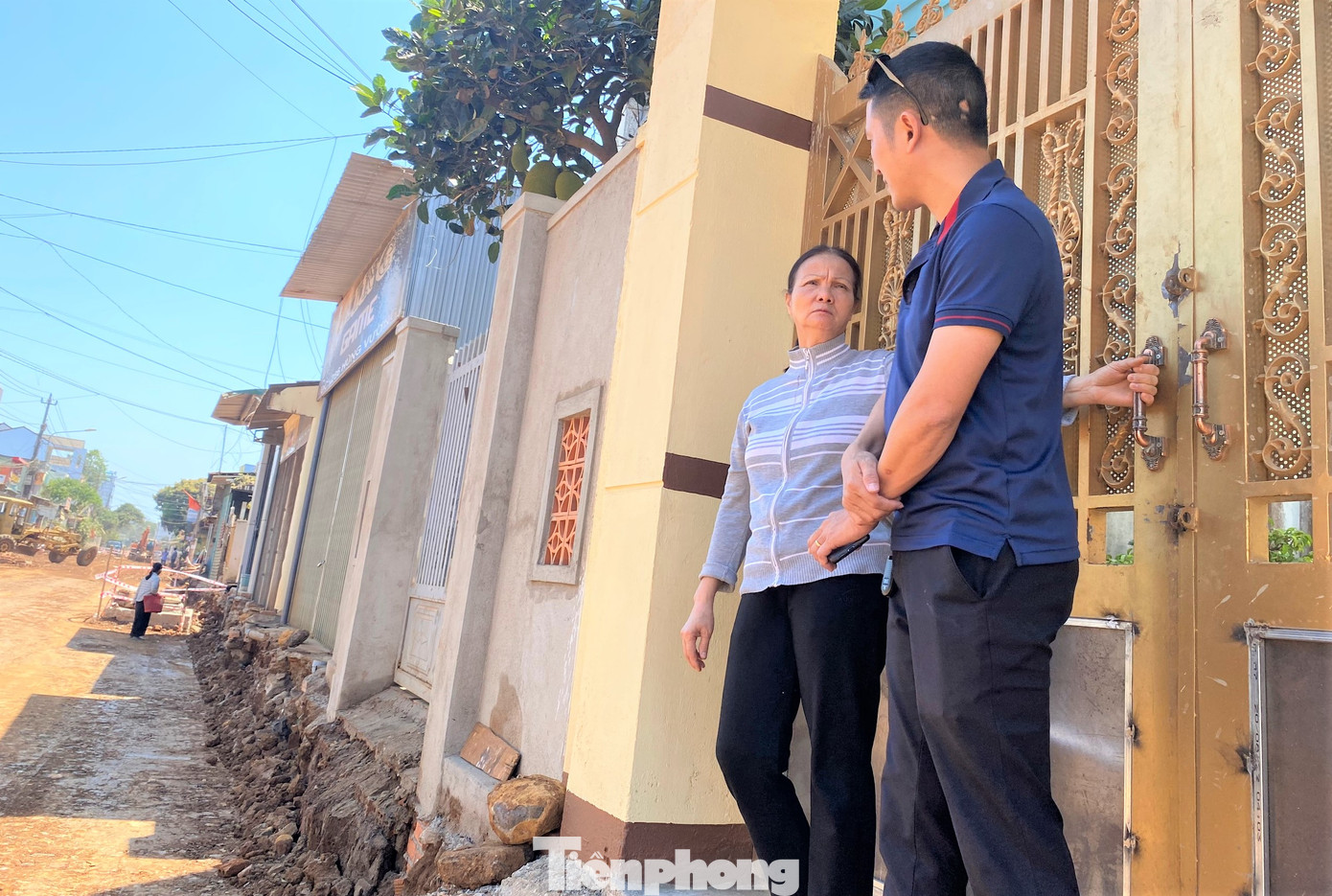 Bà Thành chia sẻ về việc gia đình chỉ được hỗ trợ 1.900 đồng