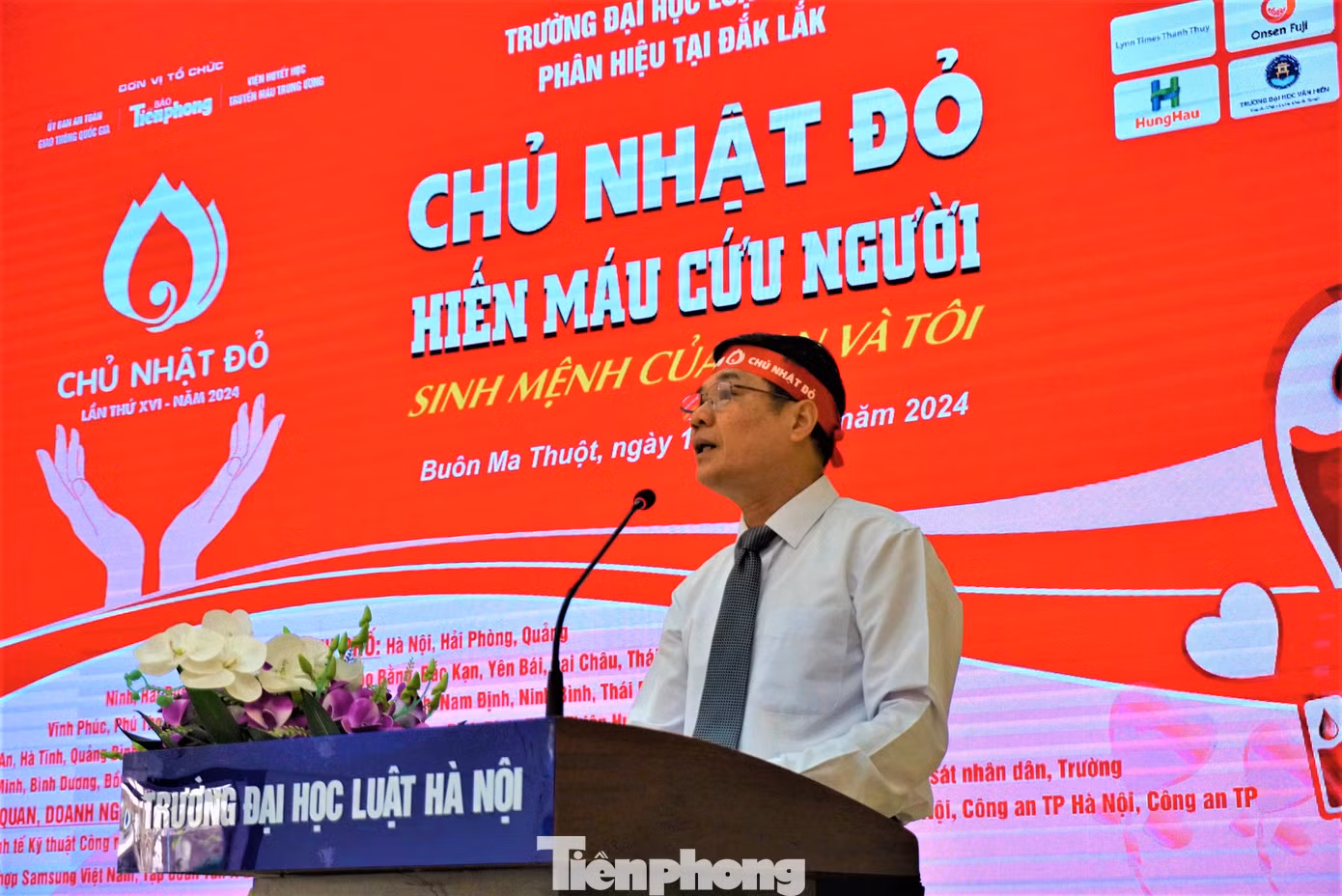 Ông Nguyễn Hùng Vừa - Phó Giám đốc Phân hiệu Trường Đại học Luật Hà Nội tại Đắk Lắk