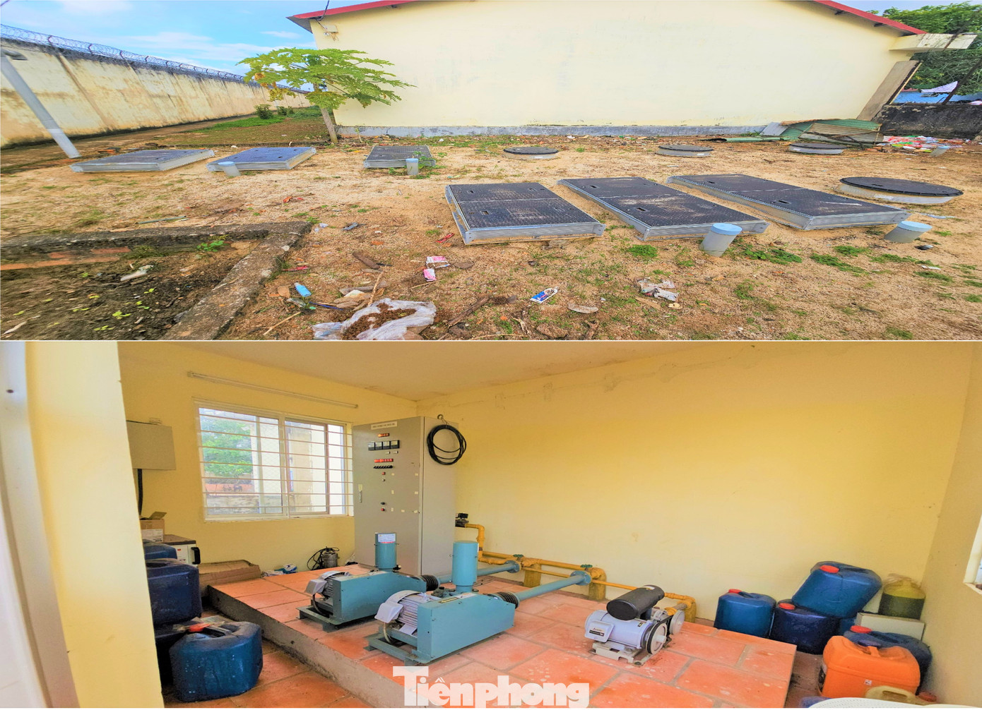 Nhà máy xử lý nước thải đang hoạt động Nhà máy xử lý nước thải đang hoạt động