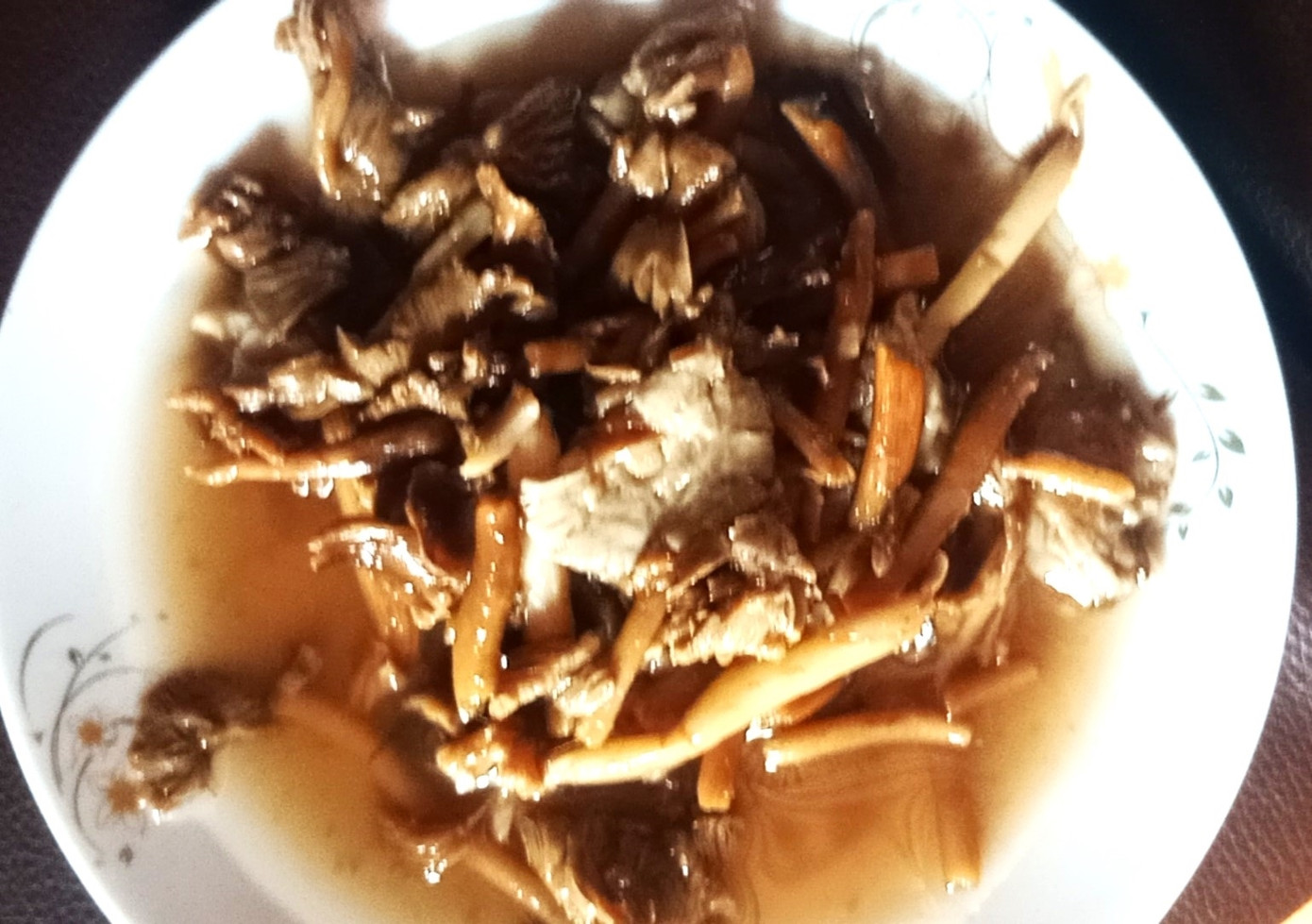 Món ăn được chế biến từ nấm mà các bệnh nhân ăn Món ăn được chế biến từ nấm mà các bệnh nhân ăn