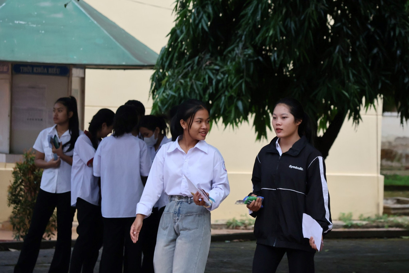 Học sinh dự thi tuyển vào lớp 10 ở Đắk Lắk