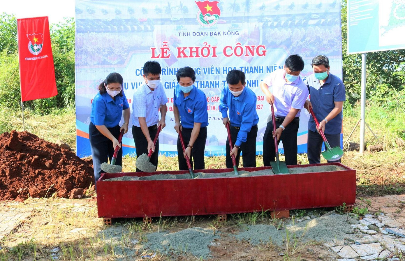 Dự án được khởi công vào cuối tháng 9/2021 Dự án được khởi công vào cuối tháng 9/2021